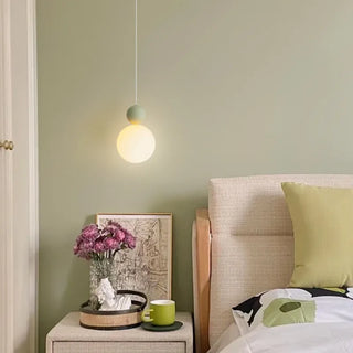 Telde - Modern Minimalist LED Hanging Double Ball Pendant Ceiling Light