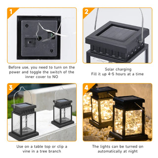Terese - Solar Lantern LED Waterproof Outdoor Garden Light