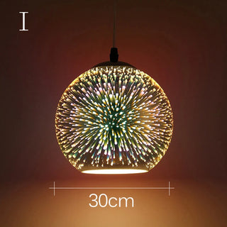 Sabro - Firework Glass Ball Hanging Pendant Ceiling Light