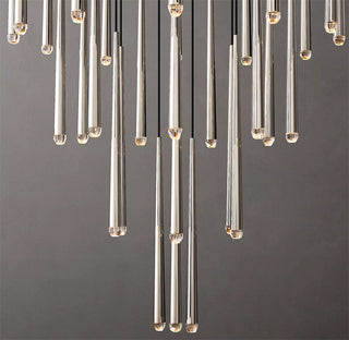 Meilani - Hanging Long Tear Drop Hanging Modern Ceiling Chandelier