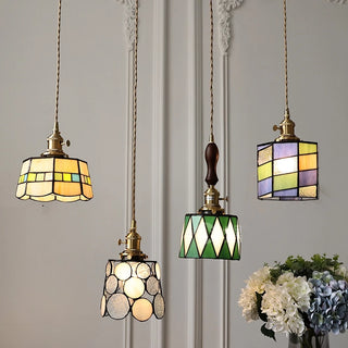 Amora Series - Colorful Glass Pendant LED Hanging Pendant Lights