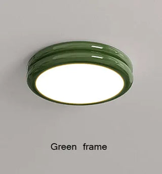 Caracas - Modern Retro Circular Double Ring Flush Mount Ceiling Light