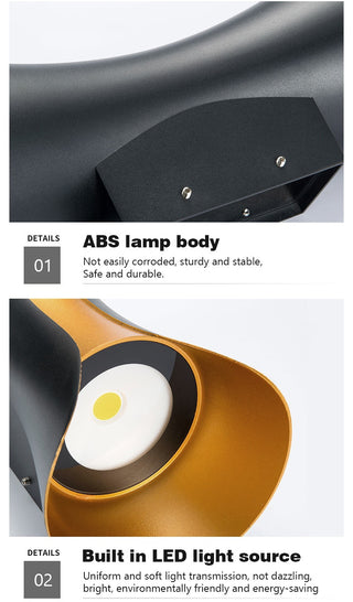 Melina - LED Aluminum IP65 Waterproof Outdoor Wall Lamp