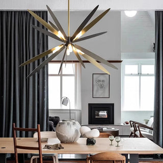 Avenila - Modern Round Spike Ball Hanging Chandelier