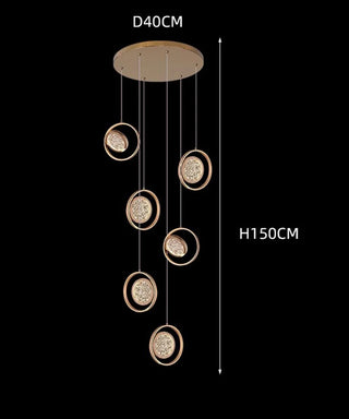 Renata - Modern Pendant Ceiling Chandelier