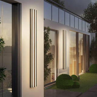Yestine - Stripe Gold Modern LED Outdoor Wall light Bar