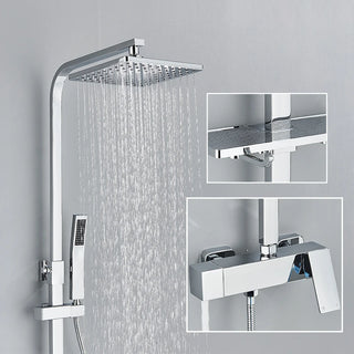 Girolamo - Rain Shower Head Bath Faucet Wall Mounted Shower Mixer Tap