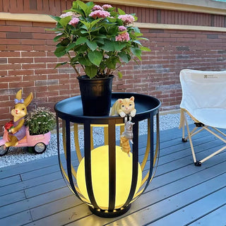 Vellora - Art Deco Outdoor Garden Floor Lamp