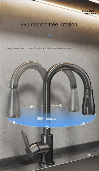 Gena - Pull Down Cold/Hot Water Dual Purpose Tap