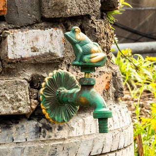Elnora - Garden Faucet Antique Brass Animal Cold Water Fauce