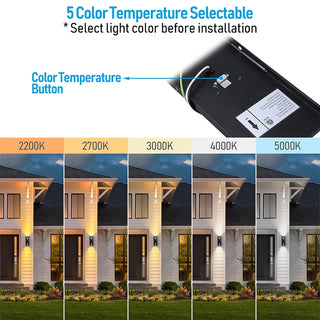 Kaitlyn - Up And Down IP65 Waterproof  LED Wall Light