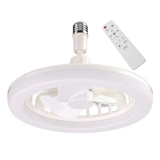 Cassipora - 2-in-1 Ceiling Fan Light E27 LED 30W