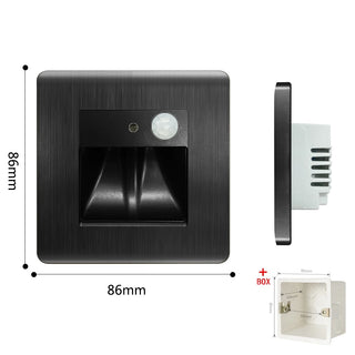 Blaise - Smart Recessed Sensor Modern Wall Stair Aisle Light