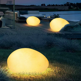 Hipolito - LED Waterproof  USB Chargeable RGB Color Indoor& Outdoor Stone Landscape Lighting