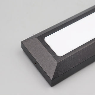 Emrique - Flush-Mount Outdoor Rectangle LED Wall Light