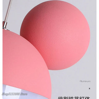 Andrei - Bunny Ears Round Children's Ceiling Pendant Light