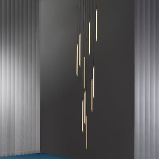 Gael - Modern Long Bar LED Ceiling Chandelier