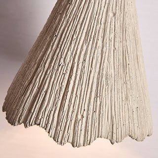Vlore - Wabi Sabi Wood Style Long Cone Tube Pendant Ceiling Light