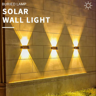 Sandi - Solar LED Up/Down Outdoor Wall Light Waterproof