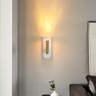 Nicodemus - Modern Flame Gold Reading Wall Light