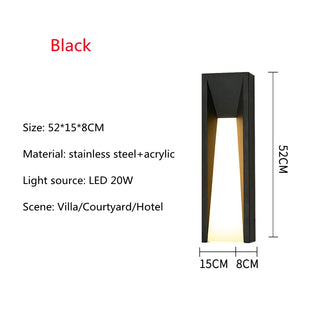 Aneara - Stainless Steel IP65 Modern Wall Light