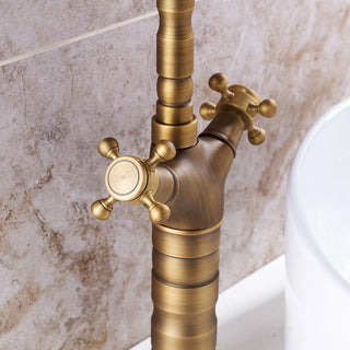 Corrina - 360 Degree Antique Faucet Bronze Kitchen Tap