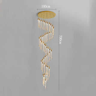 Harraz - Crystal Pendant Ceiling Chandelier