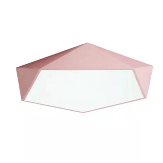 Colonia - Modern Pentagonal Flush Mount Ceiling Light