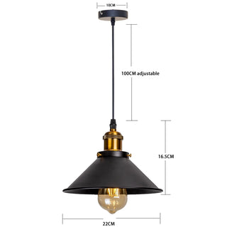 Allen - Vintage Pendant Industrial Ceiling Light