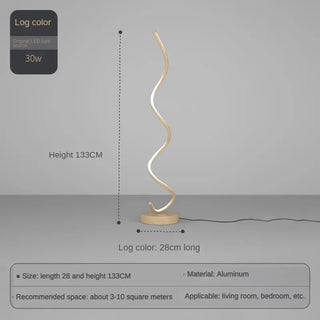 Remmy - Sleek Modern LED Floor Lamp