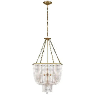 Jasmine - Modern Gold Bohemian Bead Ceiling Light Chandelier