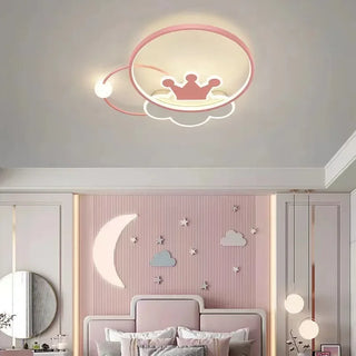 Reya - Children's Room Crown Bedroom LED Ceiling Light