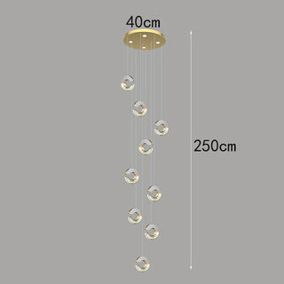 Gunel - Crystal Pendant Ceiling Chandelier