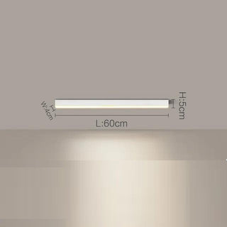 Hisor - Modern Black Thin Indoor Wall/Ceiling Thin Light