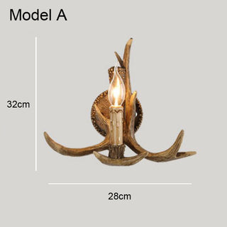Skye Ridge - Vintage Style Antler Pendant Light – Ideal for Farmhouse or Country Homes