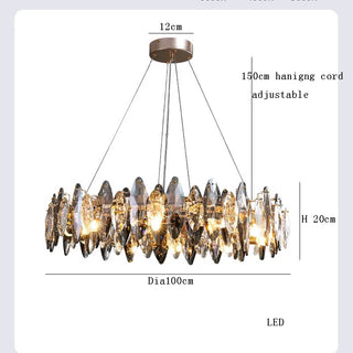 Kellie - Modern Luxury Crystal Lighting Ceiling Chandeliers