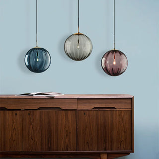 Aino - Glass Ball Pendant Hanging Lamp