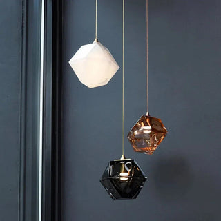 Loule - Shaped Colored Glass Hanging Pendant Ceiling Light