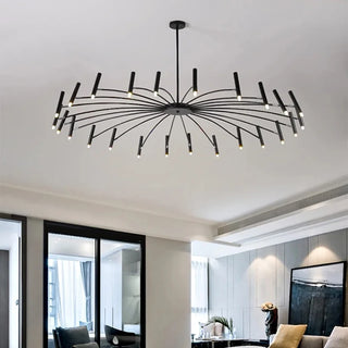 Emma - Round Multi Adjustable Head Modern Ceiling Light Chandelier