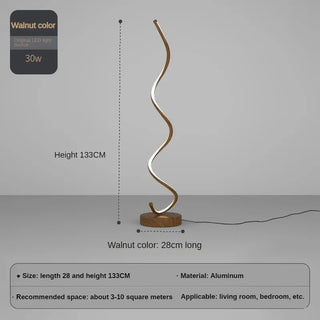Remmy - Sleek Modern LED Floor Lamp