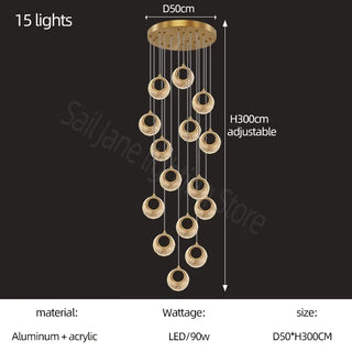 Isidora - Hanging Ceiling Pendant Chandelier