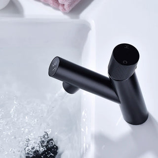 Markita - LED Display Black & White Smart Basin Tap