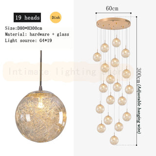 Hannah - Hanging Ceiling Pendant Chandelier