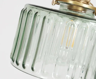 Filomena - Patterned Glass Round Pendant Hanging Ceiling Light