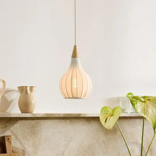 Jasmine - Wabi Sabi Style Fabric Chandelier Pendant Lights