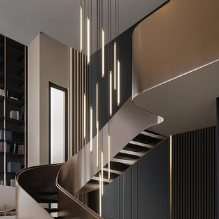 Gael - Modern Long Bar LED Ceiling Chandelier