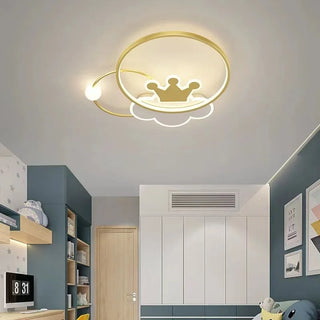 Reya - Children's Room Crown Bedroom LED Ceiling Light