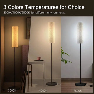 Baylen - Round Modern Floor Lamp with Dimmable E27 Bulb