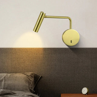 Denae - Modern LED Long Arm Adjustable Reading Wall Light