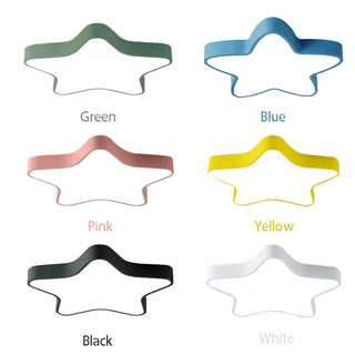 Safira - LED Star Children's Ceiling Light